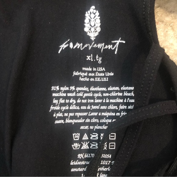 Free People Good Karma Dress In Solid Black. NWOT! Sz XS/S & XL - Picture 9 of 10